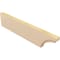 Ekena Millwork 2in. W x 8in. H x 36in. L Rivera Woodgrain TimberThane Rafter Tail, Primed Tan RFTUR02X08X36RIVRCPR - alternate 3